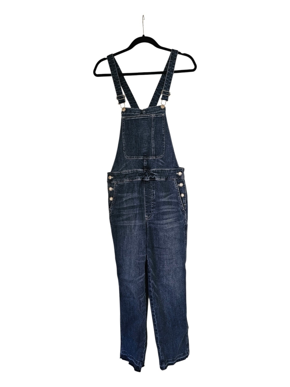 J.Crew (Point Sur) Women's Blue Denim Overalls Sz S